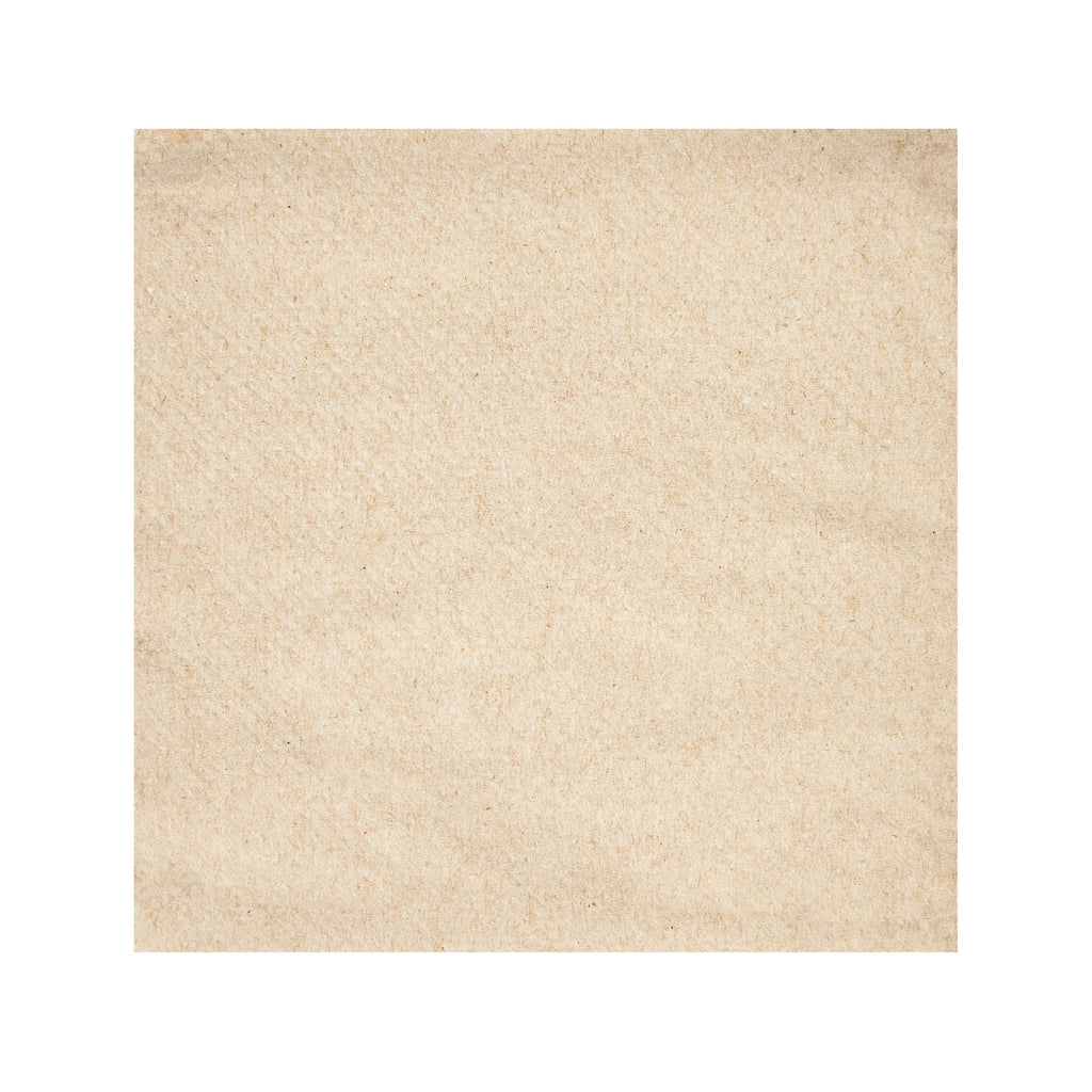 Saving Nature Square Kraft Paper Cocktail Napkin - 1-Ply - 9" x 9" - 500 count box