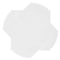 Saving Nature Square White Paper Cocktail Napkin - 1-Ply - 9" x 9" - 500 count box
