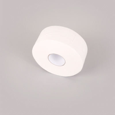 Clean Tek Professional White Toilet Paper Roll - 3-Ply - 655' x 3 3/4" - 1 count box