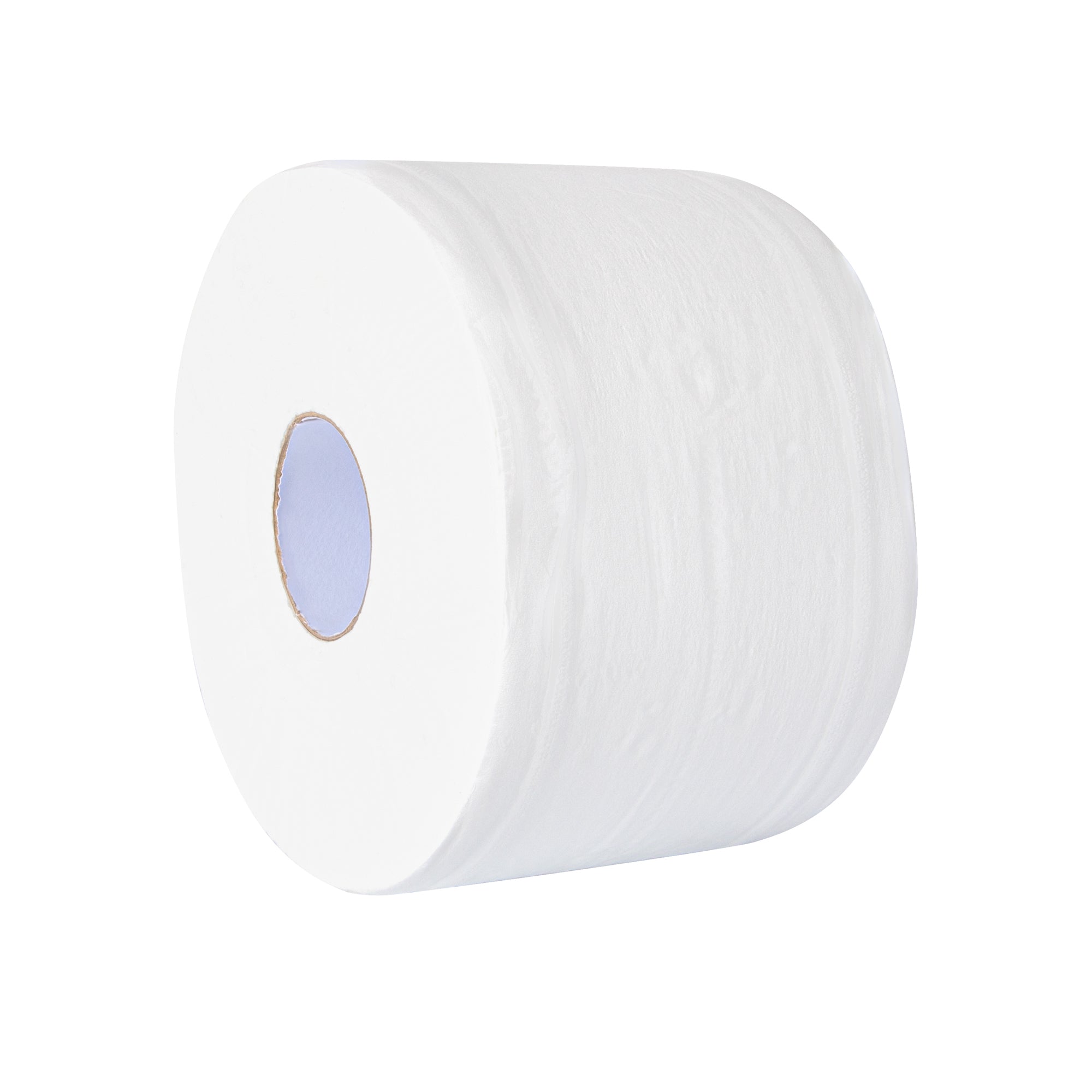 Clean Tek Professional White Toilet Paper Roll - 2-Ply, Center Pull - 876' x 7 3/4" - 1 count box
