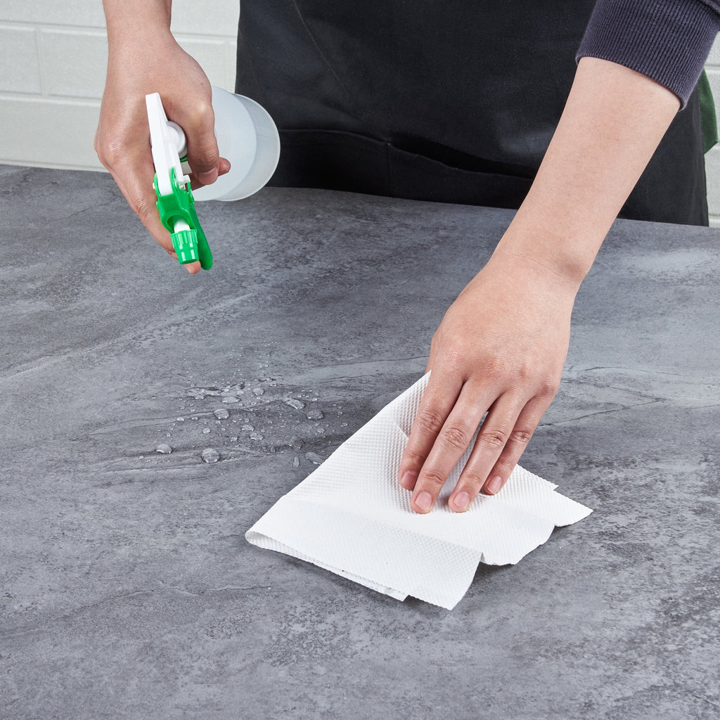 Clean Tek Professional White C-Fold Paper Towel - 1-Ply - 11 1/2" x 9 1/2" - 2400 count box