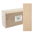 Clean Tek Professional Kraft M-Fold Paper Towel - 1-Ply - 9 1/2" x 9 1/4" - 250 count box