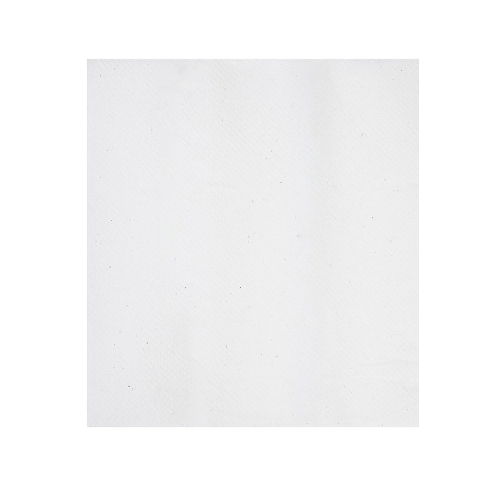 Clean Tek Professional White M-Fold Paper Towel - 1-Ply - 9 1/2" x 9 1/4" - 4000 count box
