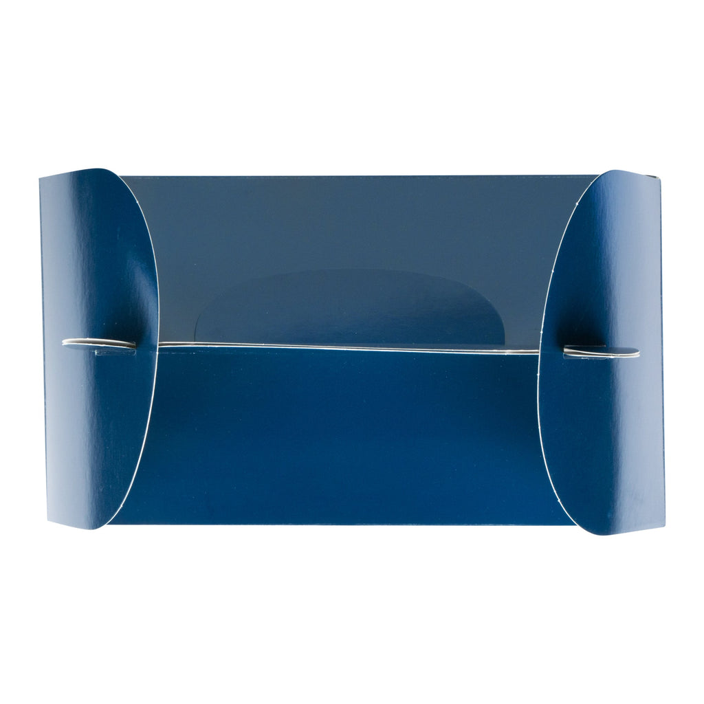 Bio Tek Frenchie Paper Gable Box / Take Out Container - with Window - 8 1/2" x 4 3/4" x 5 1/2" - 25 count box