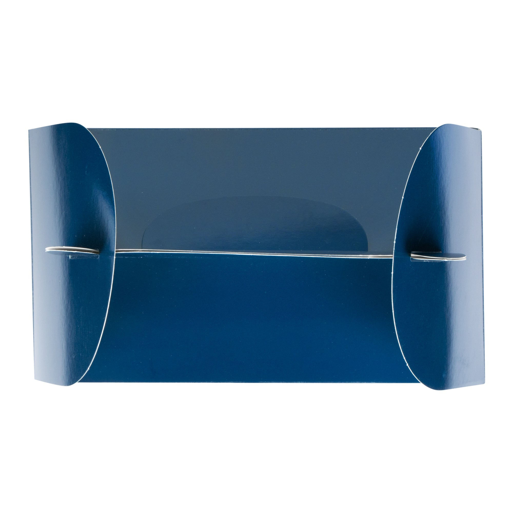 Bio Tek Frenchie Paper Gable Box / Take Out Container - with Window - 8 1/2" x 4 3/4" x 5 1/2" - 100 count box