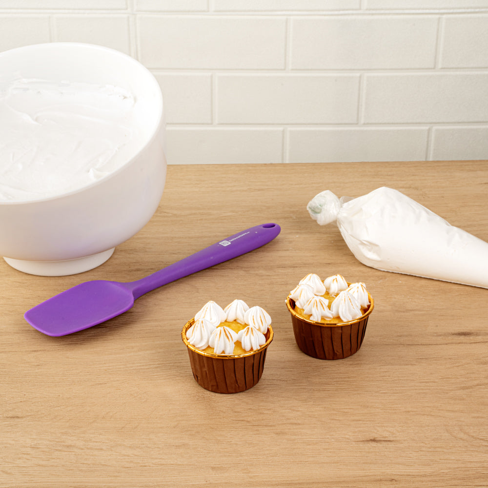 Panificio 3.5 oz Round Brown Foil Paper Baking Cup - Lids Available - 2 3/4" x 2 3/4" x 1 1/2" - 50 count box