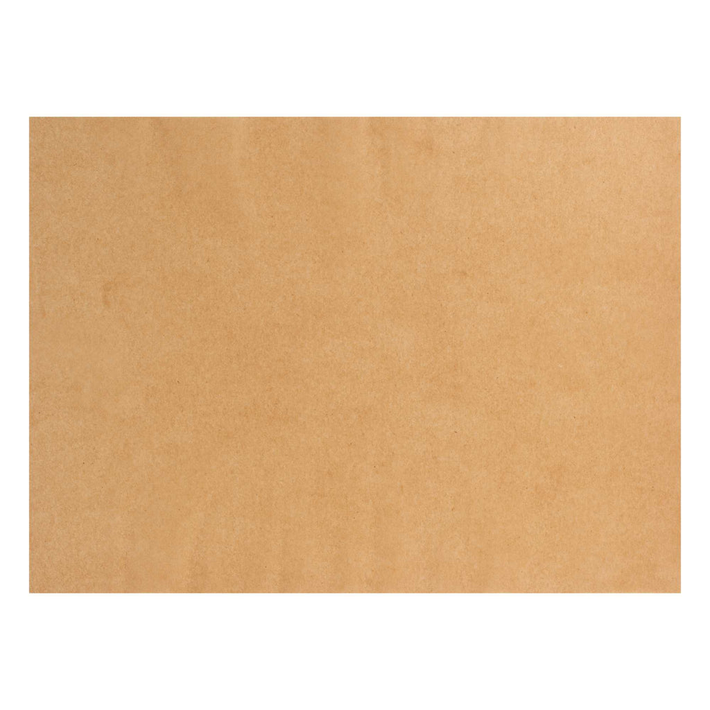 Chef 101 No PFAS Added Kraft Paper Food Wrap and Basket Liner - Greaseproof - 15" x 11" - 2000 count box