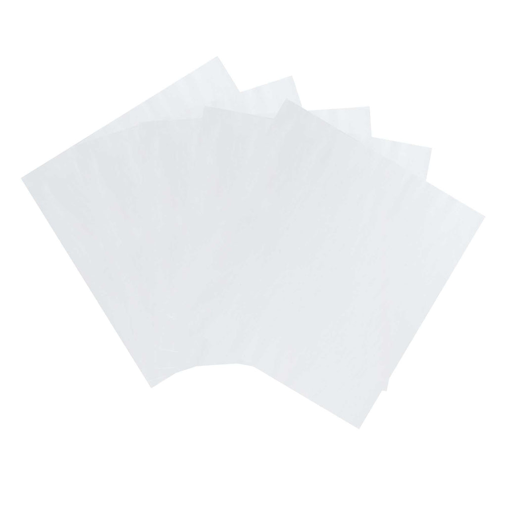 Chef 101 No PFAS Added White Paper Bakery Wrap and Basket Liner - Greaseproof - 12" x 12" - 2000 count box