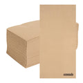 Luxenap Rectangle Kraft Paper Linen-Feel Guest Towel / Napkin - Air Laid - 15 3/4" x 7 3/4" - 600 count box