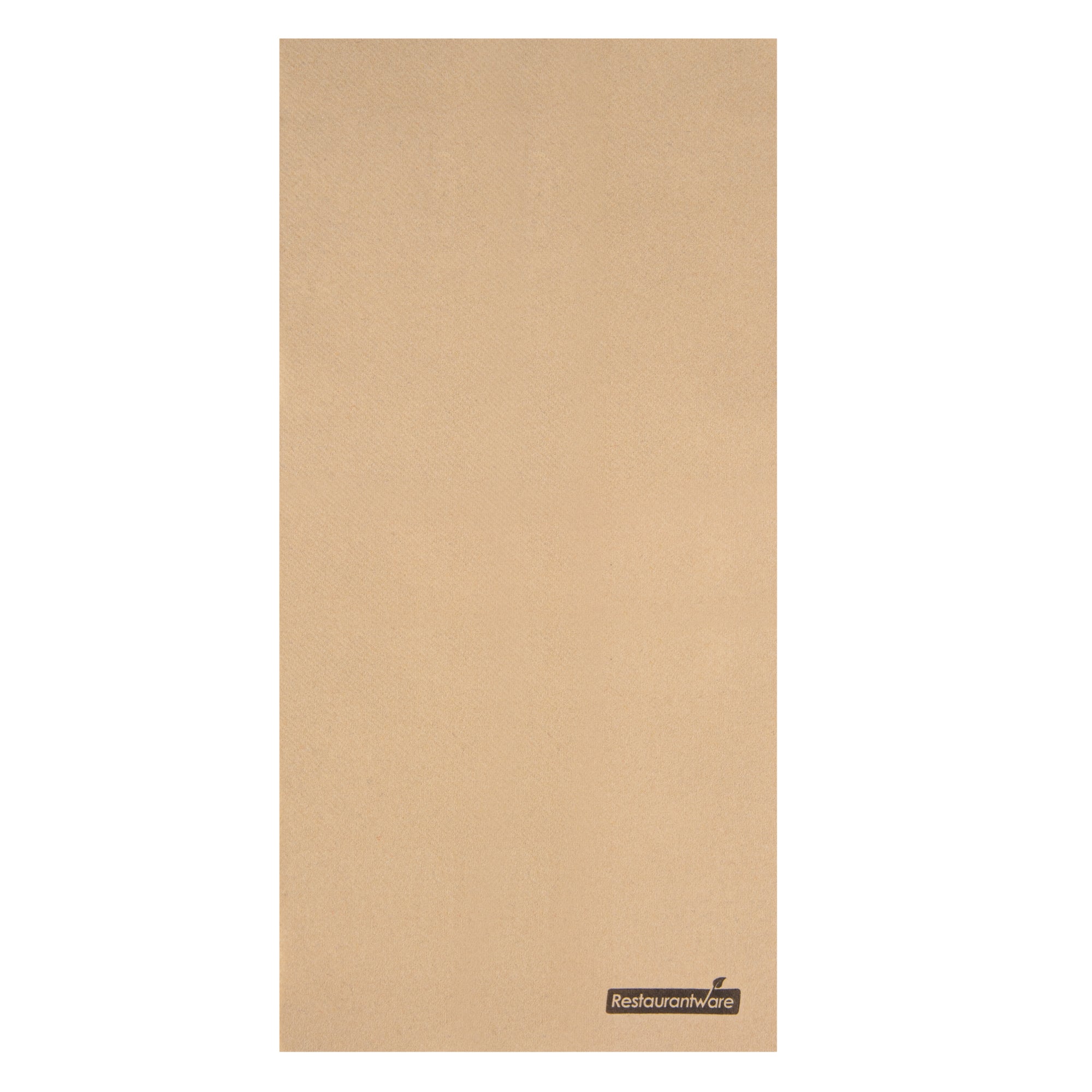 Luxenap Rectangle Kraft Paper Linen-Feel Guest Towel / Napkin - Air Laid - 15 3/4" x 7 3/4" - 50 count box
