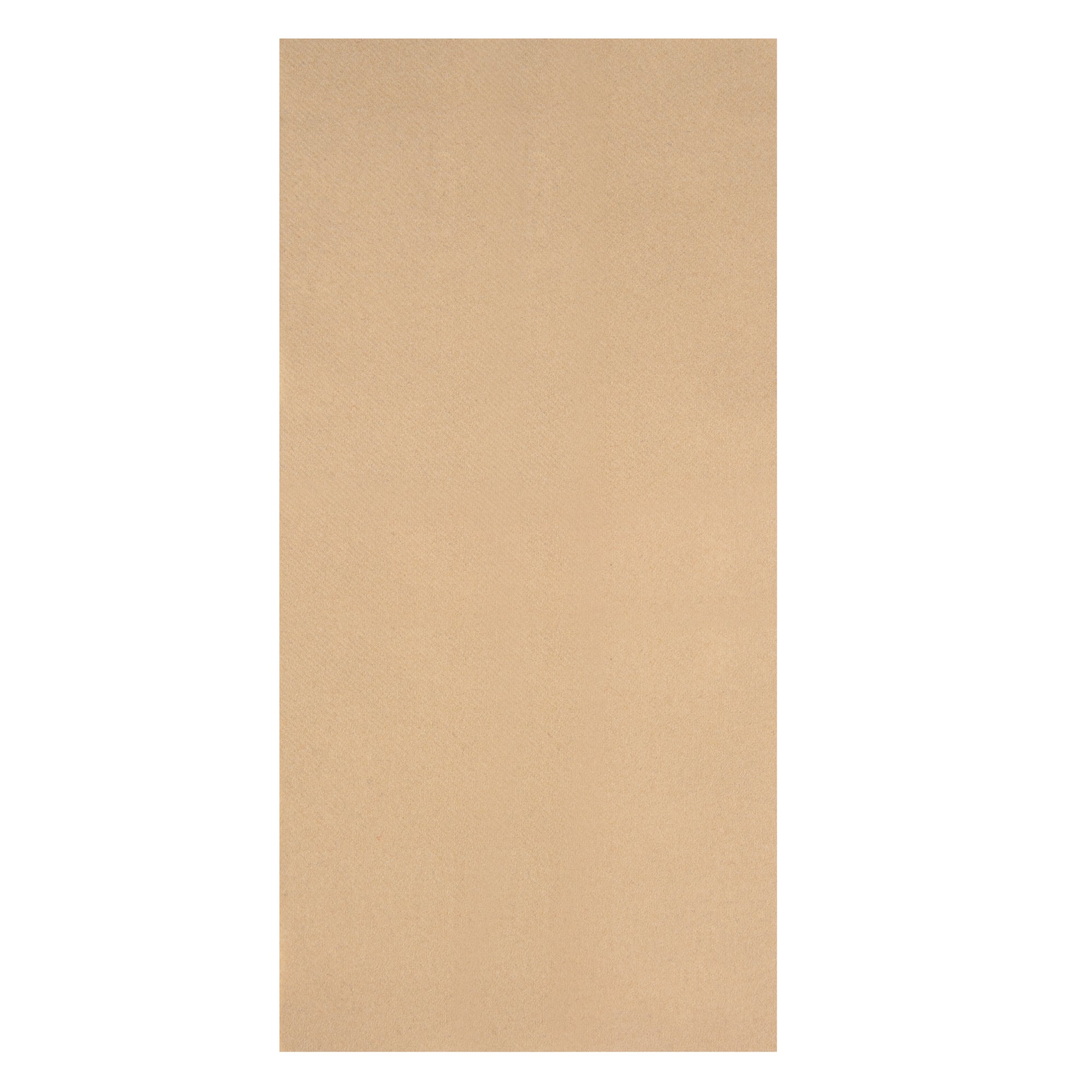 Luxenap Rectangle Kraft Paper Linen-Feel Guest Towel / Napkin - Air Laid - 15 3/4" x 7 3/4" - 50 count box