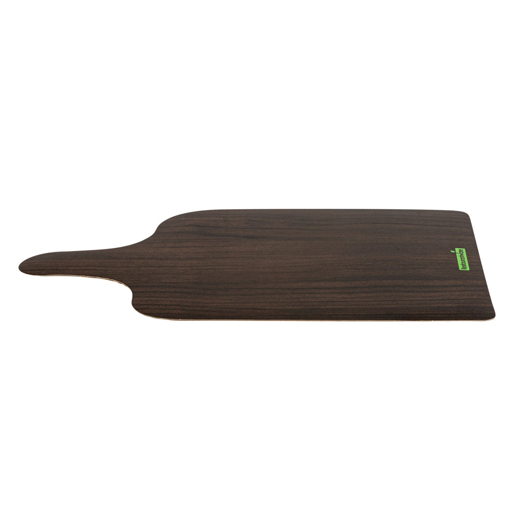 Cater Tek Dark Cheese / Charcuterie Board - Faux Wood - 11 3/4" x 7" - 100 count box