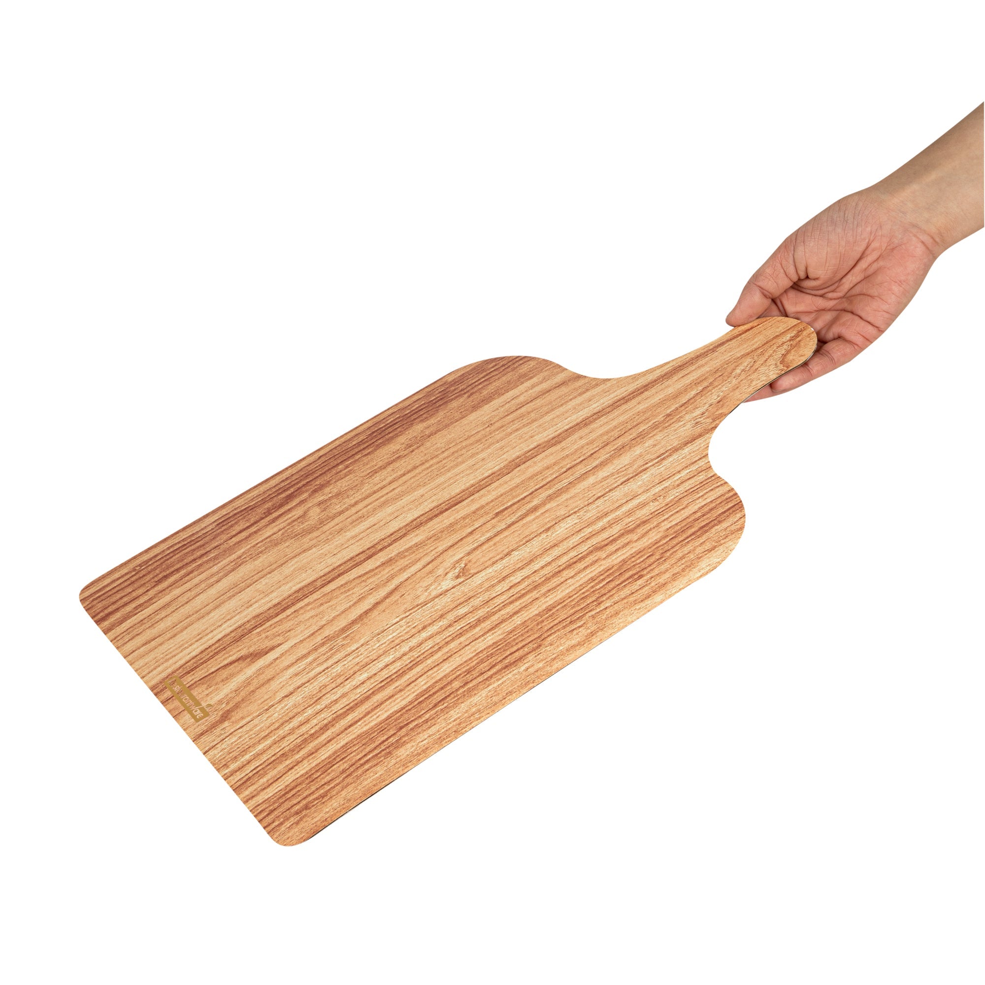Cater Tek Natural Cheese / Charcuterie Board - Faux Wood - 15 3/4" x 9 3/4" - 100 count box
