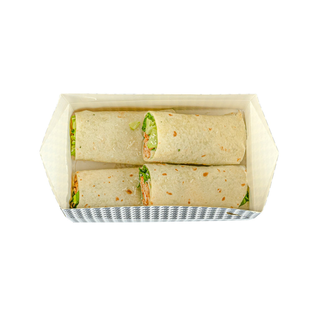 Bio Tek 47 oz Black Houndstooth Paper Lunch / Chicken Box - with Fast Top - 7" x 4 1/2" x 2 3/4" - 400 count box
