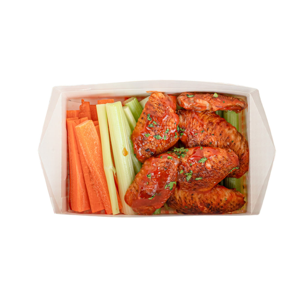 Bio Tek 47 oz Red Houndstooth Paper Lunch / Chicken Box - with Fast Top - 7" x 4 1/2" x 2 3/4" - 400 count box