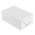 Bio Tek 47 oz White Paper Lunch / Chicken Box - with Fast Top - 7" x 4 1/2" x 2 3/4" - 100 count box