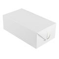 Bio Tek 71 oz White Paper Lunch / Chicken Box - with Fast Top - 8 3/4" x 5" x 3" - 100 count box