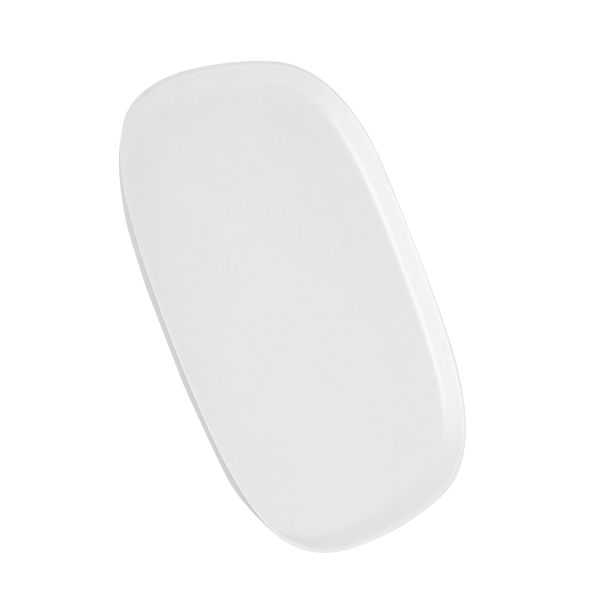 Pulp Safe Modular No PFAS Added White Sugarcane / Bagasse Plate - Home Compostable - 11 3/4" x 11 3/4" x 1/2" - 100 count box