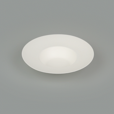 Pulp Safe No PFAS Added 10 oz White Sugarcane / Bagasse Salad Bowl / Dessert Plate - Home Compostable - 8 3/4" x 8 3/4" x 2" - 100 count box