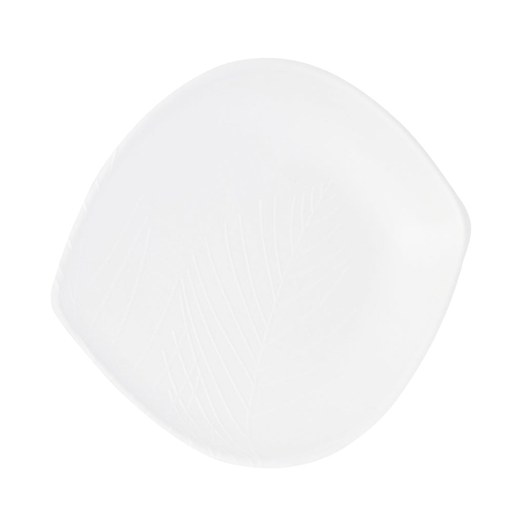 Pulp Safe Modular No PFAS Added White Sugarcane / Bagasse Tray - Home Compostable - 14" x 9 1/4" x 1 1/2" - 25 count box