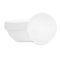 Pulp Safe No PFAS Added 27 oz Oval White Sugarcane / Bagasse Bowl - Home Compostable - 8 3/4" x 6 3/4" x 3 1/4" - 25 count box