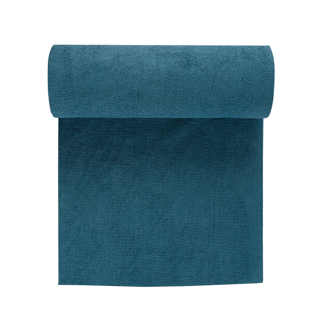 Clean Tek Professional Teal Microfiber General Purpose Towel Roll - Tear Away - 11 3/4" x 11 3/4" - 30 count box
