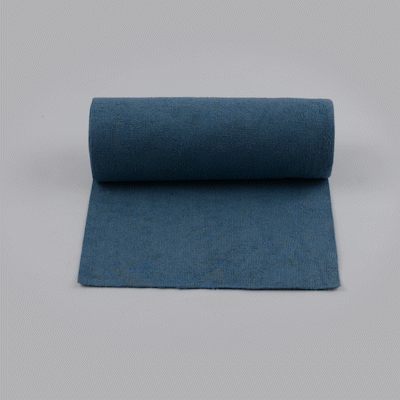 Clean Tek Professional Teal Microfiber General Purpose Towel Roll - Tear Away - 11 3/4" x 11 3/4" - 300 count box