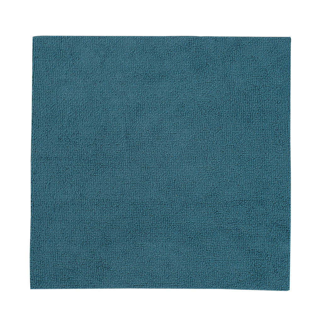 Clean Tek Professional Teal Microfiber General Purpose Towel Roll - Tear Away - 11 3/4" x 11 3/4" - 300 count box
