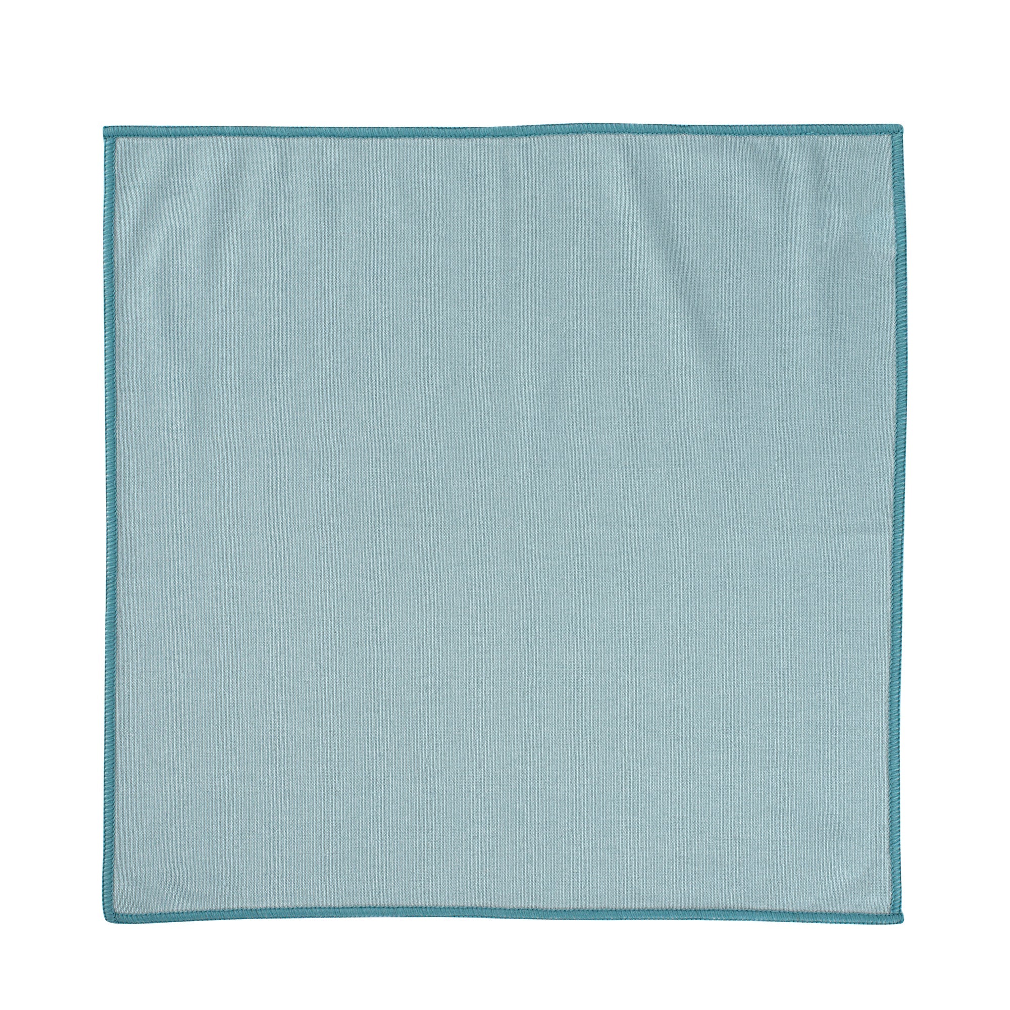 Clean Tek Professional Light Blue Microfiber Glass Cleaning Cloth - 15 3/4" x 15 3/4" - 2 count box