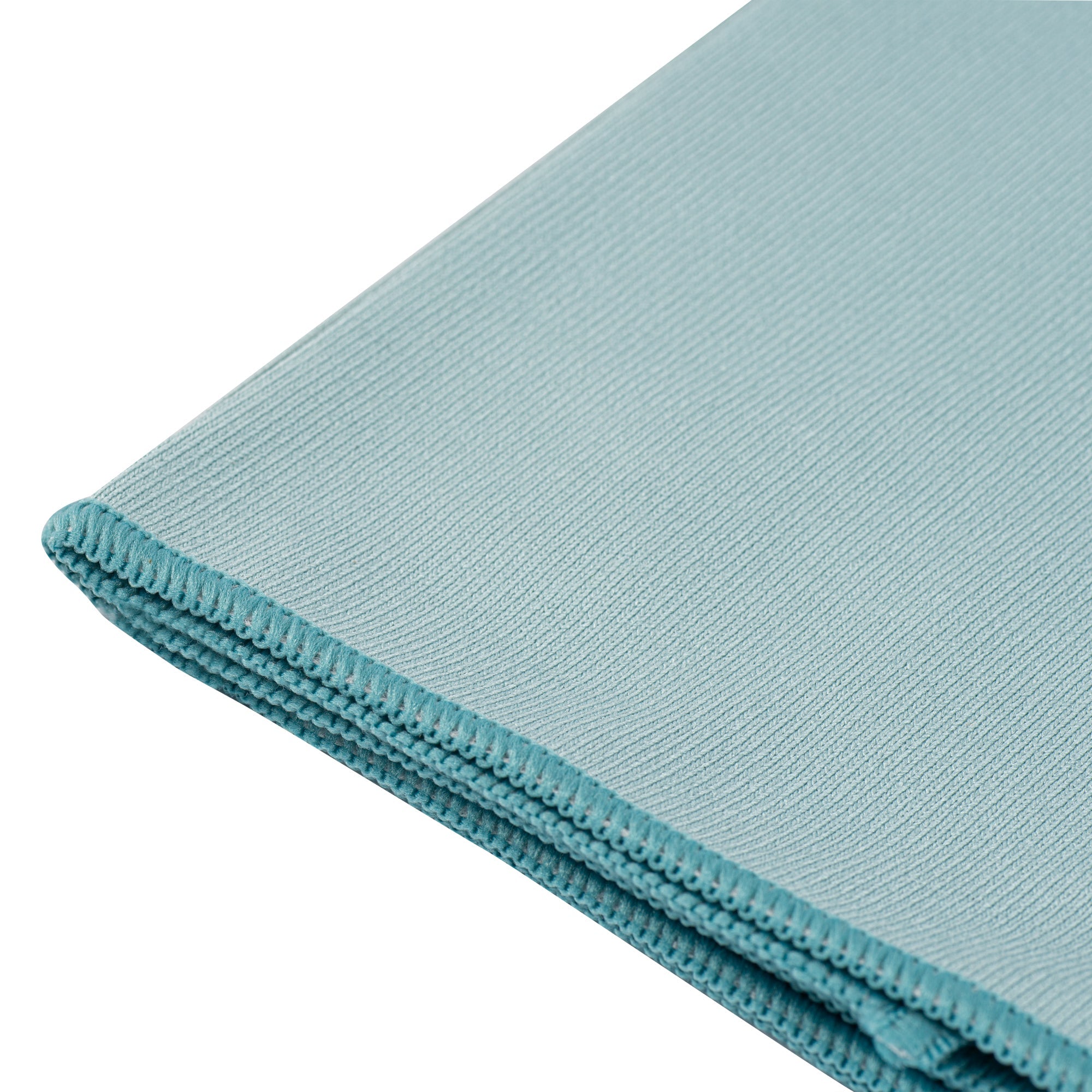 Clean Tek Professional Light Blue Microfiber Glass Cleaning Cloth - 15 3/4" x 15 3/4" - 100 count box