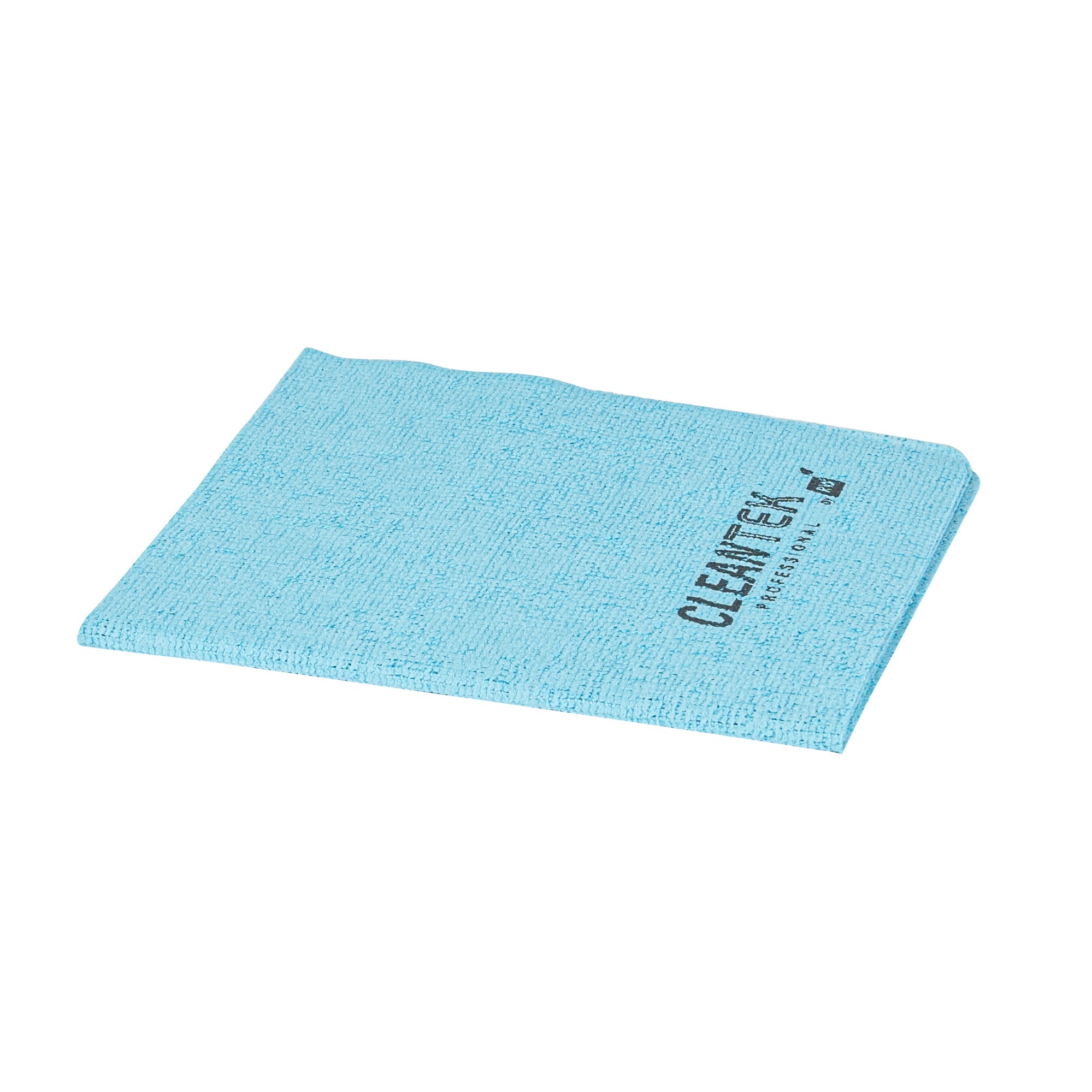 Clean Tek Professional Blue Microfiber Cleaning / Drying Cloth - 13'' x 15'' - 5 count box