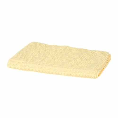 Clean Tek Professional Yellow 3D Chamois Cloth - with Storage Tube - 25 1/4'' x 17'' - 1 count box