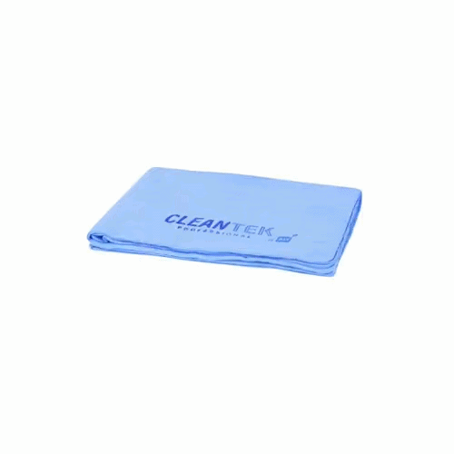 Clean Tek Professional Blue Chamois Cloth - with Storage Tube - 25 1/4'' x 17'' - 1 count box