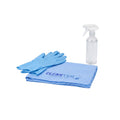 Clean Tek Professional Blue Chamois Cloth - with Storage Tube - 25 1/4'' x 17'' - 20 count box