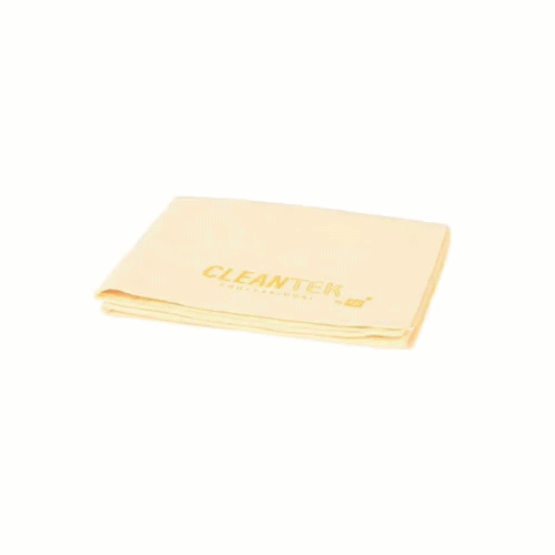 Clean Tek Professional Yellow Chamois Cloth - with Storage Tube - 25 1/4'' x 17'' - 1 count box