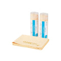 Clean Tek Professional Yellow Chamois Cloth - with Storage Tube - 25 1/4'' x 17'' - 20 count box