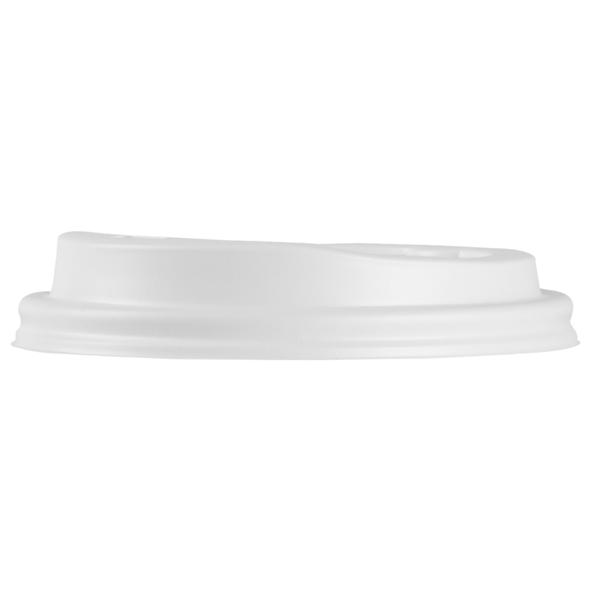 Restpresso 12 oz Green and White Stripe Paper Single Wall Coffee Cup - with White Lid - 3 1/2"x 3 1/2"x 4 3/4" - 20 count box