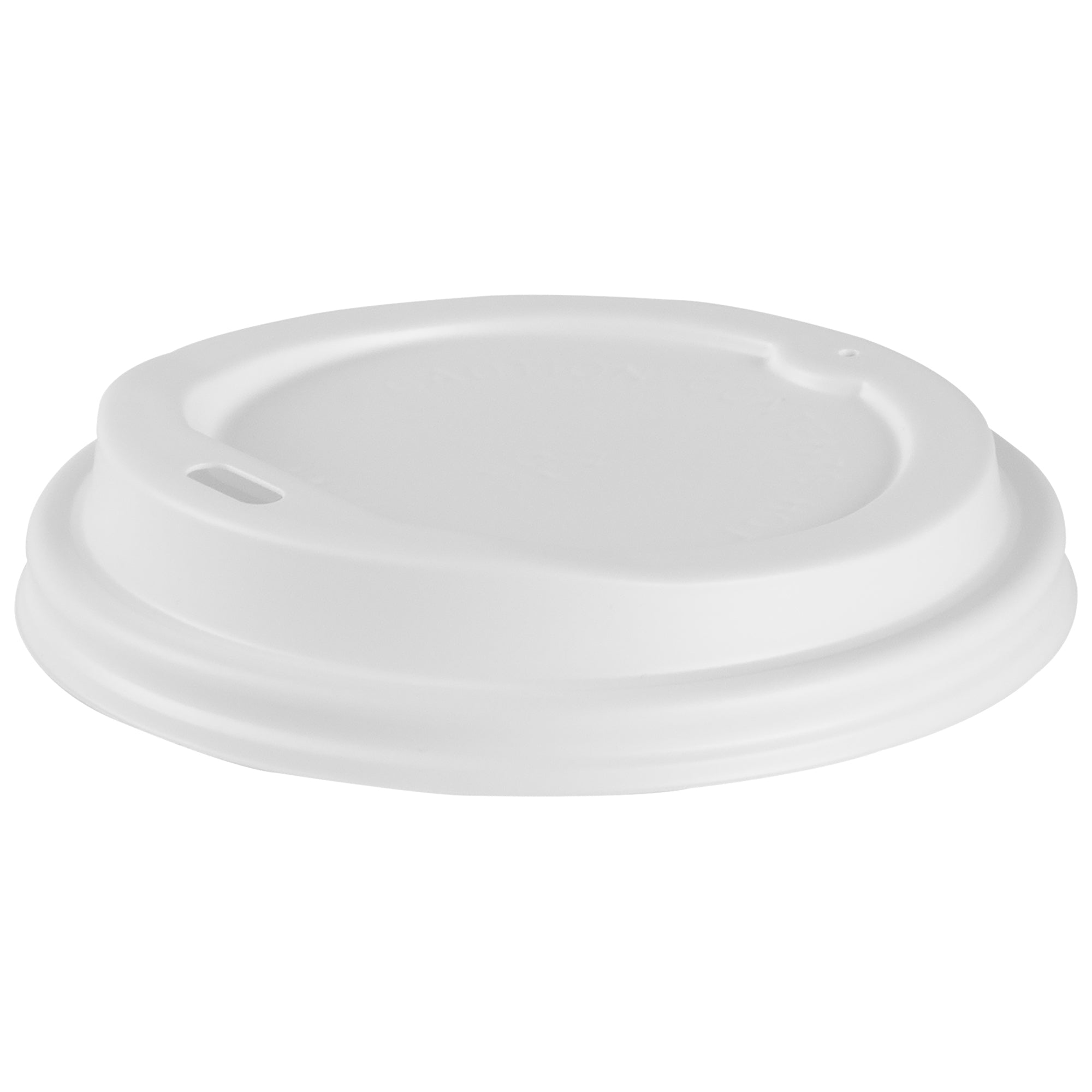 Restpresso 16 oz Forest Green and White Stripe Paper Single Wall Coffee Cup - with White Lid - 3 1/2"x 3 1/2"x 5 3/4" - 400 count box
