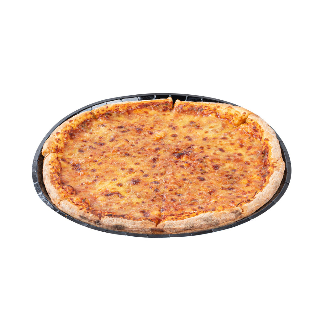 Eco Pie Round Black Paperboard Pizza Tray - Oven-Safe - 16" - 25 count box