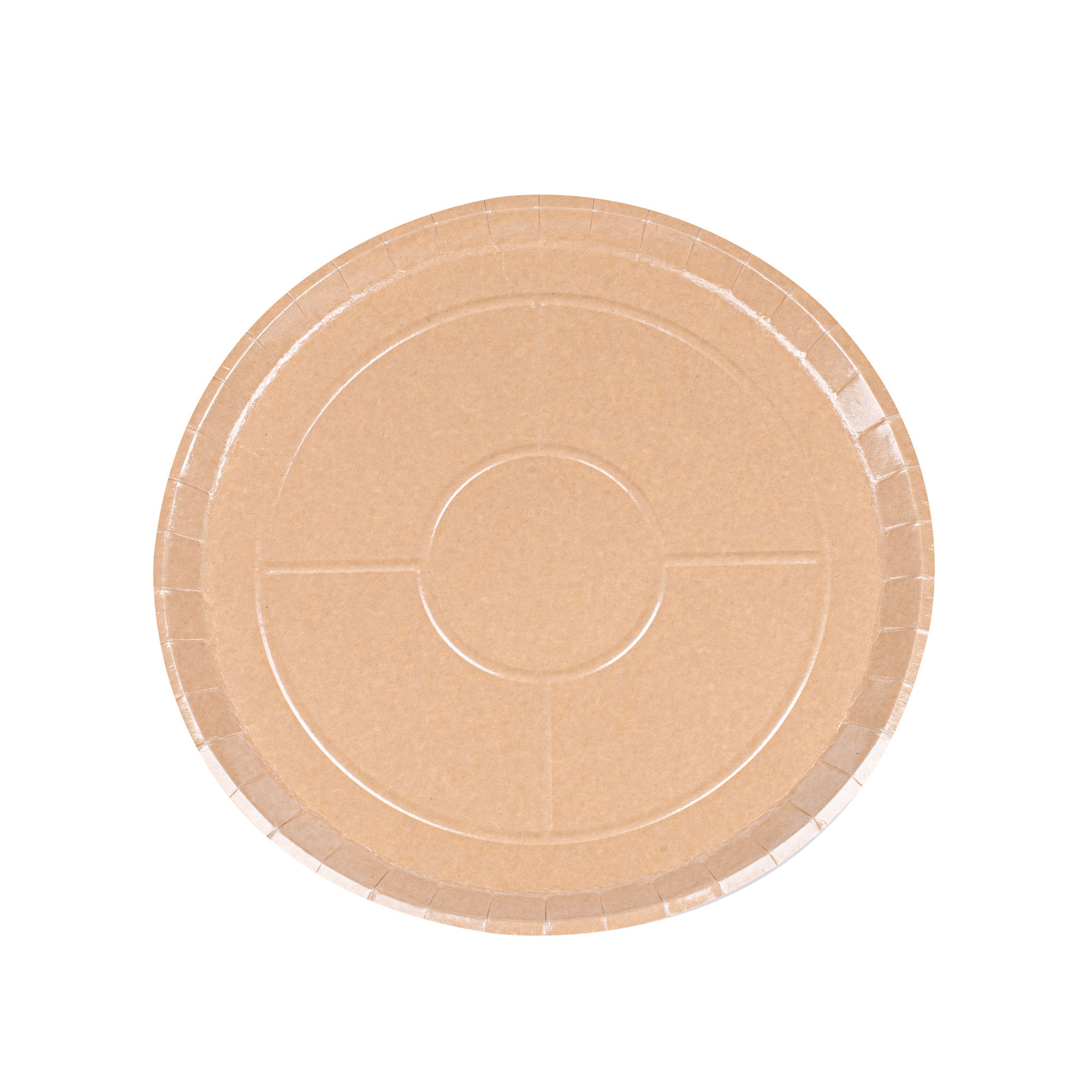 Eco Pie Round Kraft Paperboard Pizza Tray - Oven-Safe - 16" - 25 count box