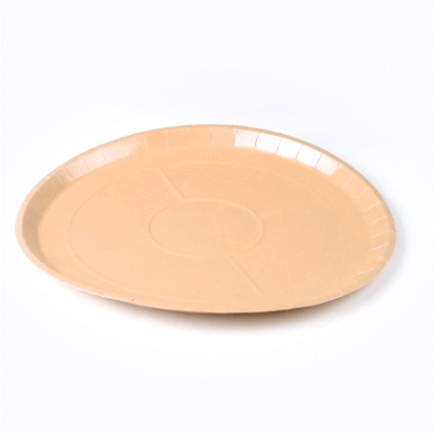 Eco Pie Round Kraft Paperboard Pizza Tray - Oven-Safe - 16" - 50 count box