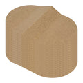 Bio Tek Kraft Paper 2-Compartment Insert - Fits 45 oz Containers - 50 count box