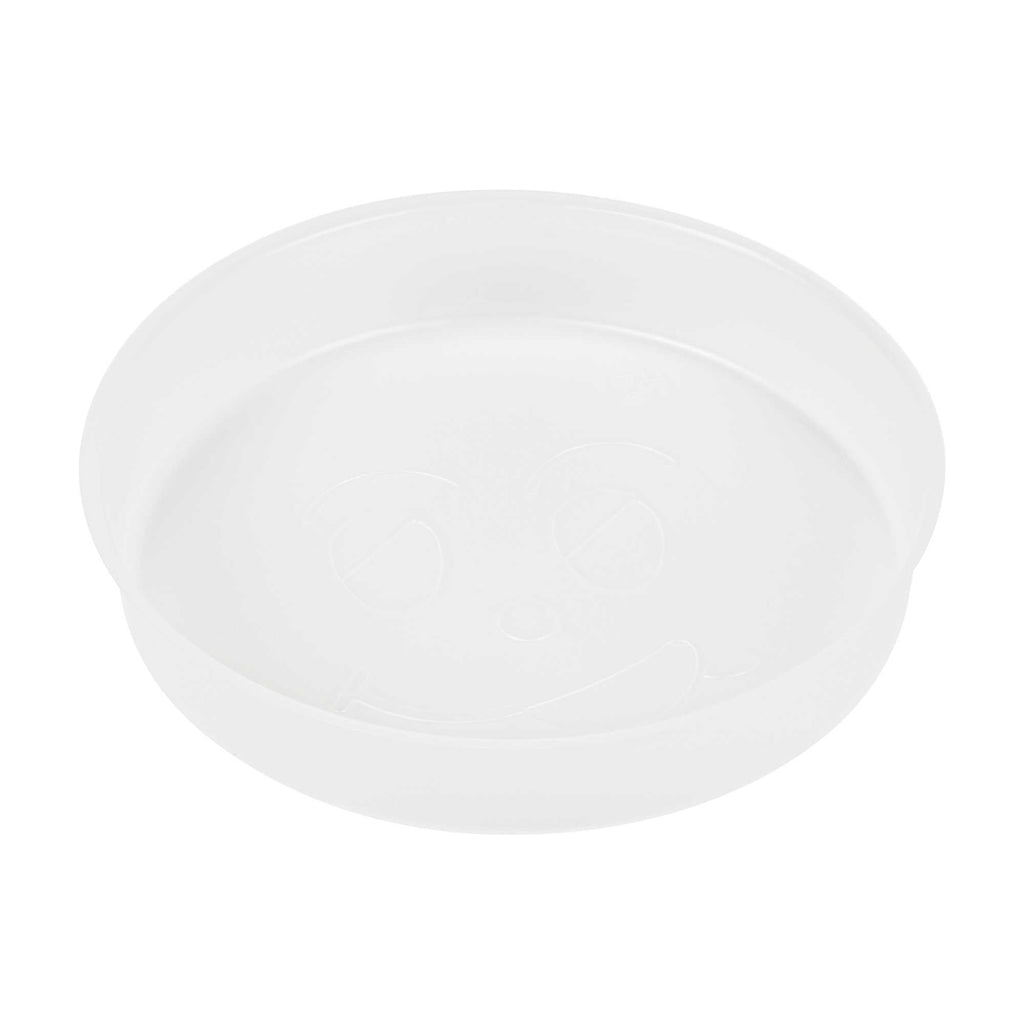 Bio Tek 12 oz White Plastic Insert Tray - Fits 17-45 oz Containers - 50 count box