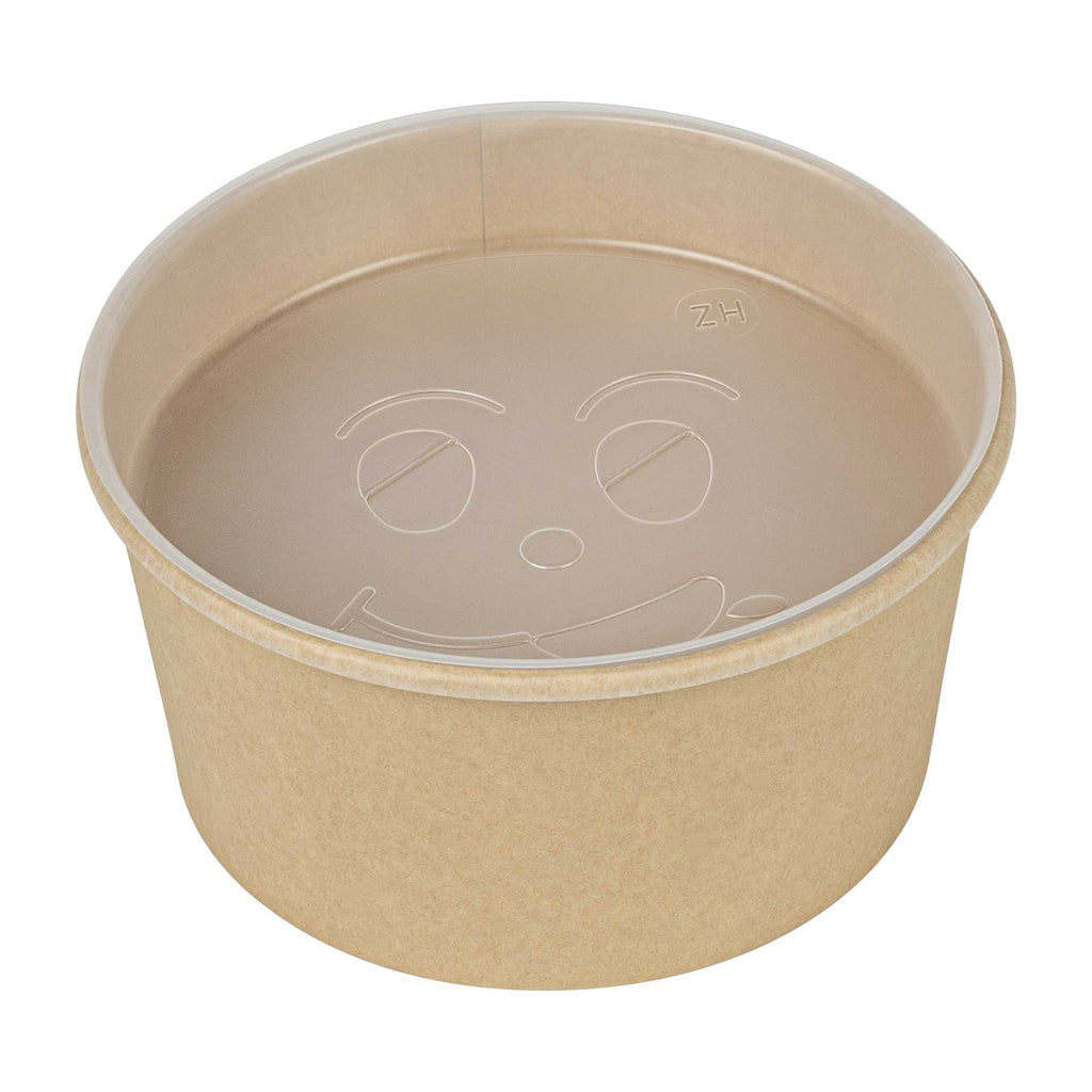 Bio Tek 12 oz White Plastic Insert Tray - Fits 17-45 oz Containers - 200 count box
