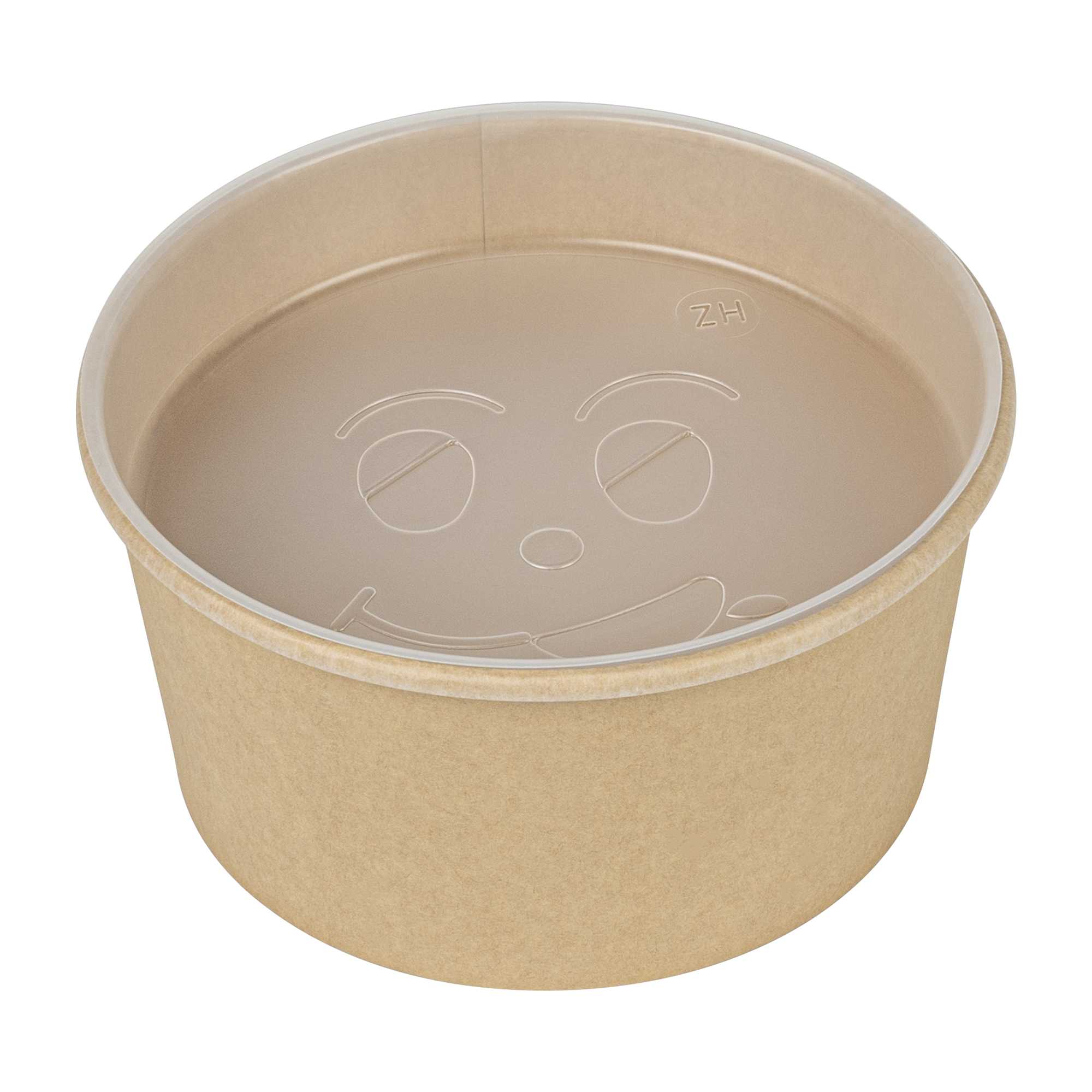 Bio Tek 12 oz White Plastic Insert Tray - Fits 17-45 oz Containers - 200 count box