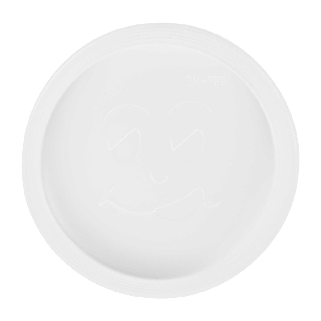 Bio Tek 16 oz White Plastic Insert Tray - Fits 17-45 oz Containers - 50 count box