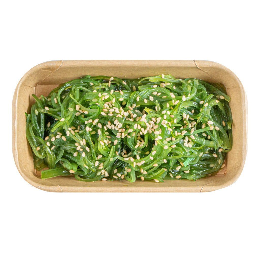 Matsuri Vision 5 oz Rectangle Kraft Paper Sushi Container - 5 1/2" x 3 1/4" x 1" - 100 count box