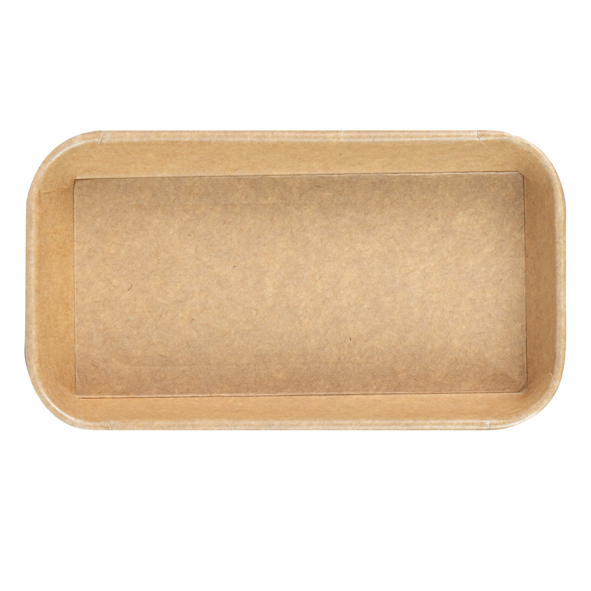 Matsuri Vision 6 oz Rectangle Kraft Paper Sushi Container - 6 1/4" x 3 1/2" x 1" - 100 count box
