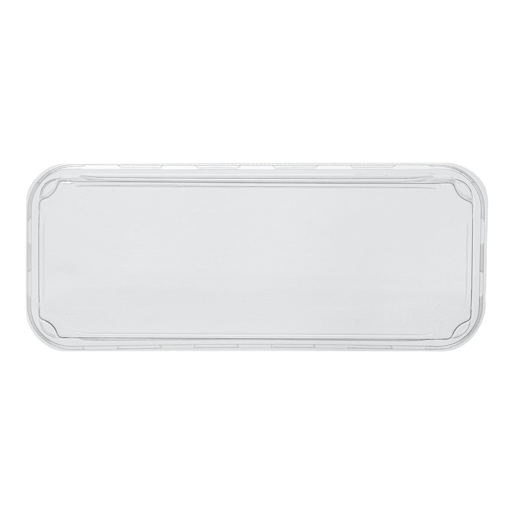 Matsuri Vision Clear PET Plastic Lid - Fits 10 oz Sushi Container, Anti-Fog - 50 count box