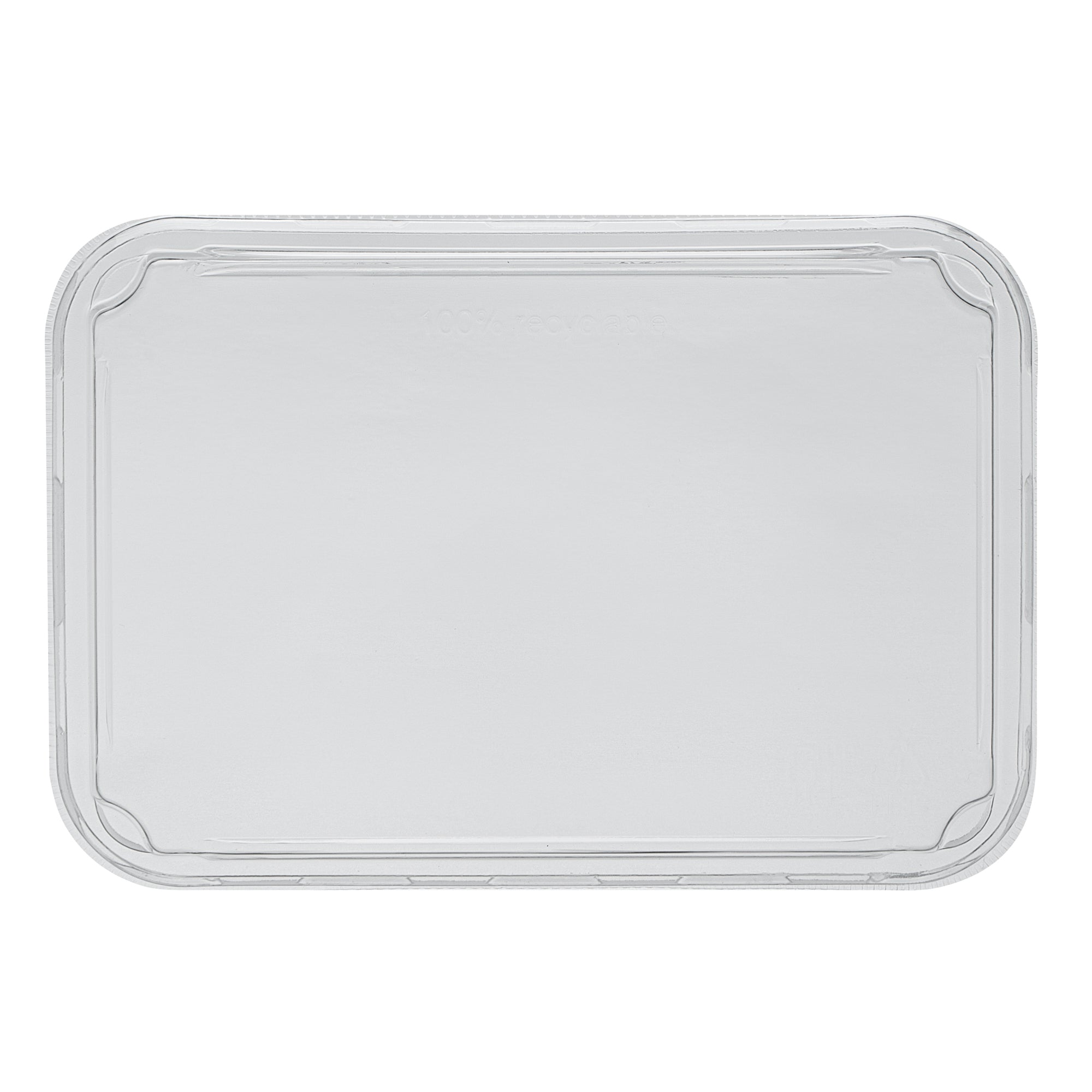 Matsuri Vision Clear PET Plastic Lid - Fits 8 oz Sushi Container, Anti-Fog - 50 count box